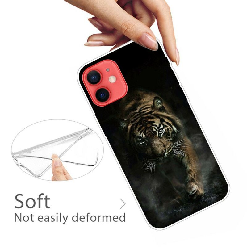 Cover Til iPhone 13 Mini Fleksibel Tiger