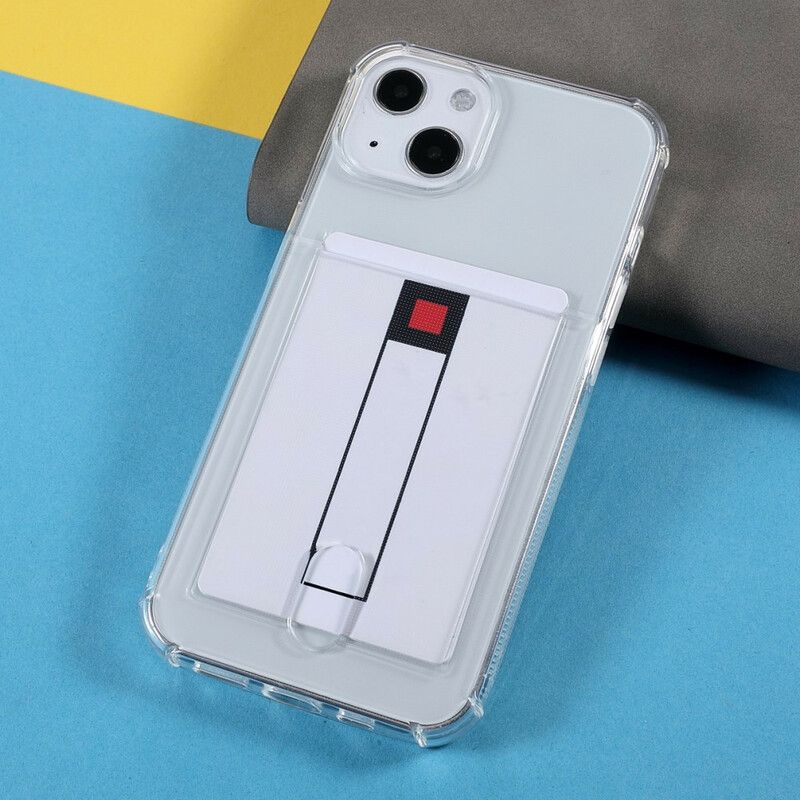 Cover Til iPhone 13 Mini Transparent Farvekortholder