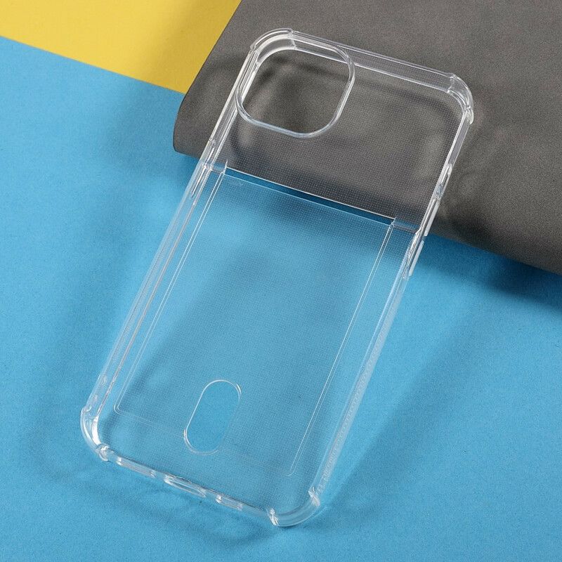 Cover Til iPhone 13 Mini Transparent Farvekortholder