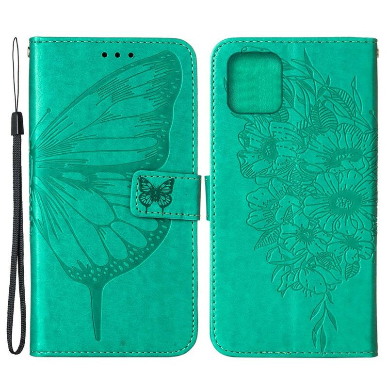 Flip Cover iPhone 13 Mini Butterfly Design