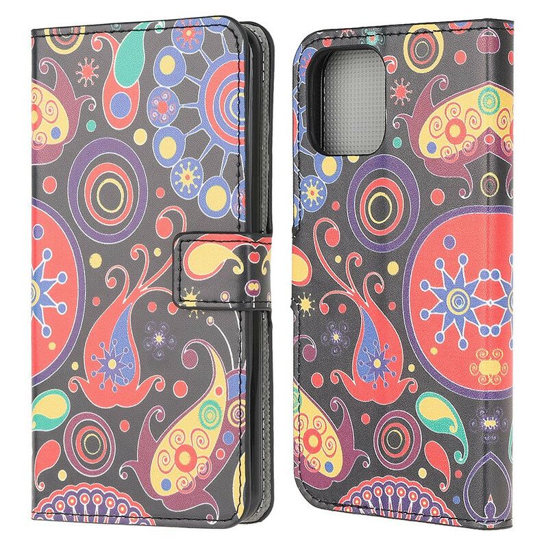 Flip Cover iPhone 13 Mini Design Galaxy