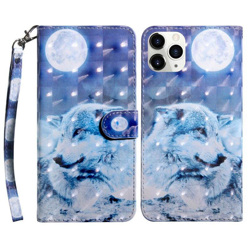 Flip Cover iPhone 13 Mini Light Spot Gérald Le Loup