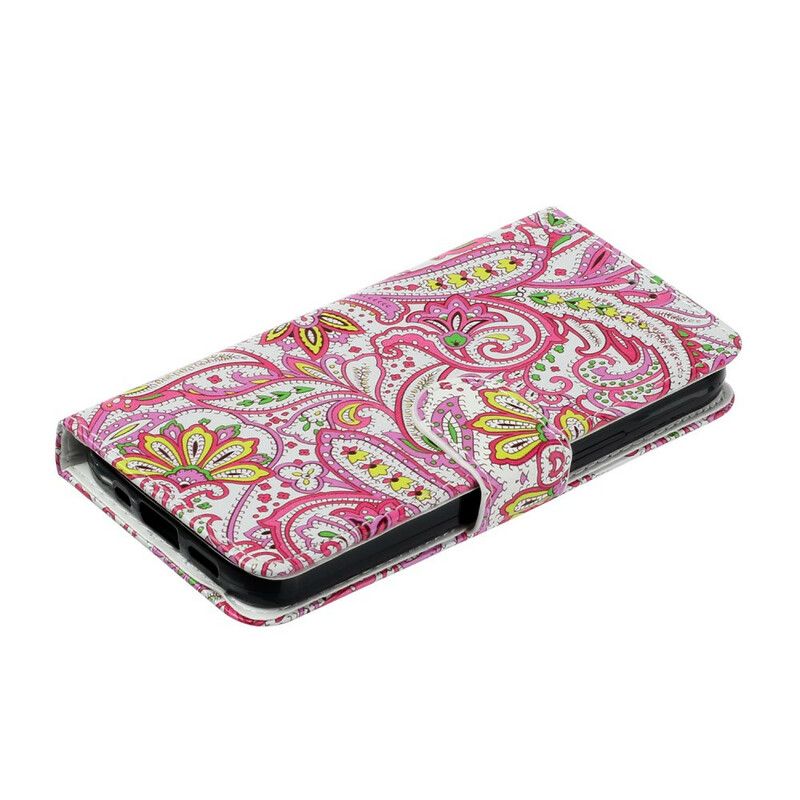 Flip Cover Til iPhone 13 Mini Farverig Barok