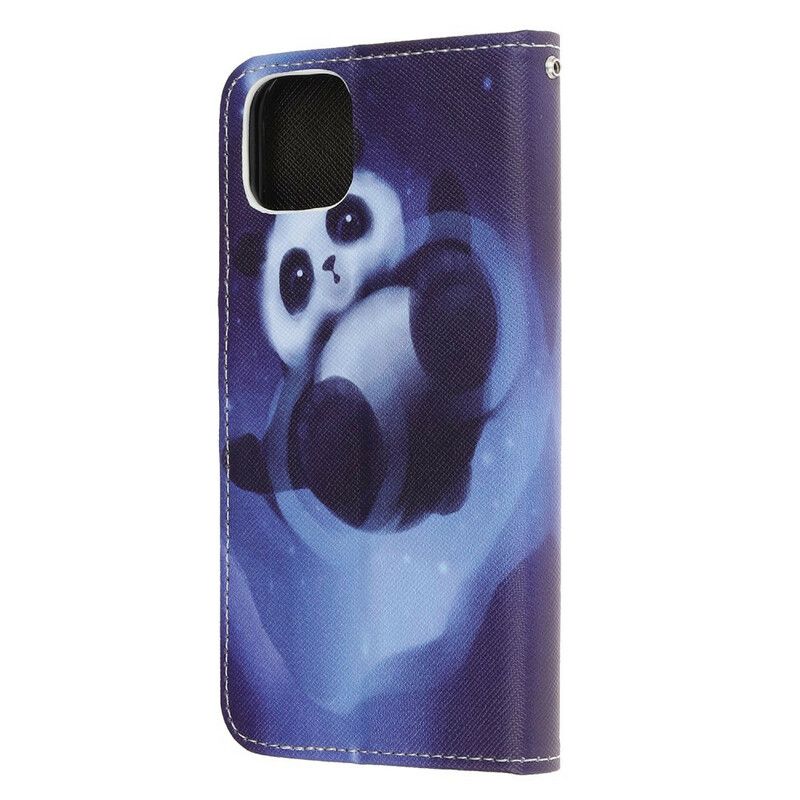 Flip Cover Til iPhone 13 Mini Panda Space