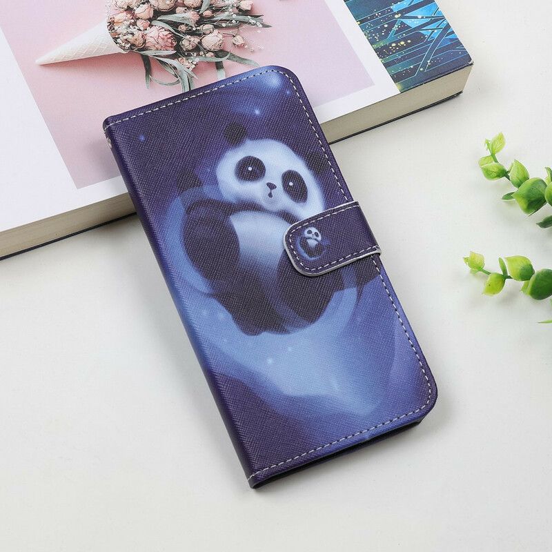 Flip Cover Til iPhone 13 Mini Panda Space