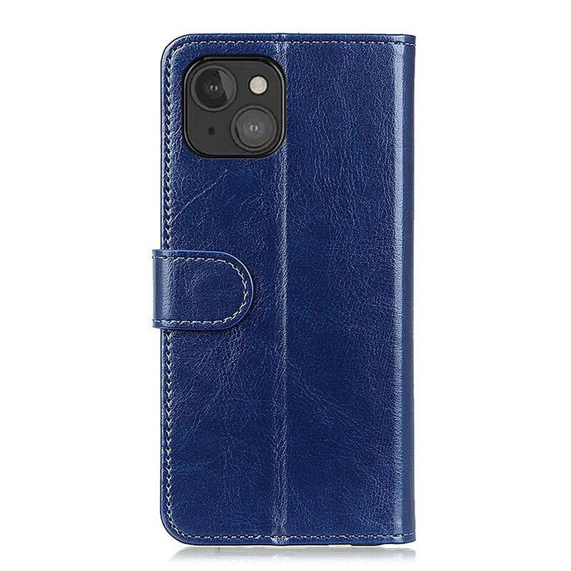 Læder Cover iPhone 13 Mini Telefon Etui Finesse I Kunstlæder