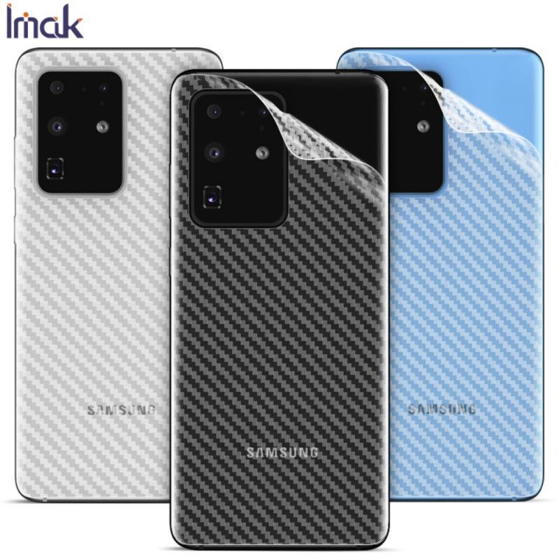 Bagfilm Samsung Galaxy S20 Ultra Carbon Imak Stil