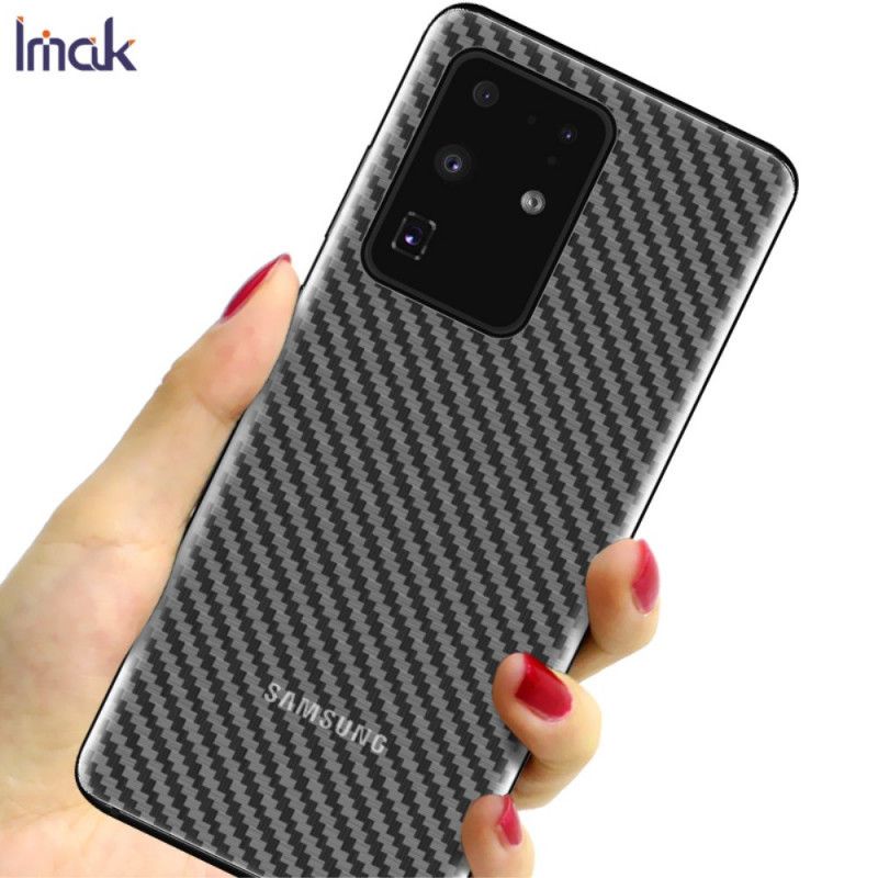 Bagfilm Samsung Galaxy S20 Ultra Carbon Imak Stil