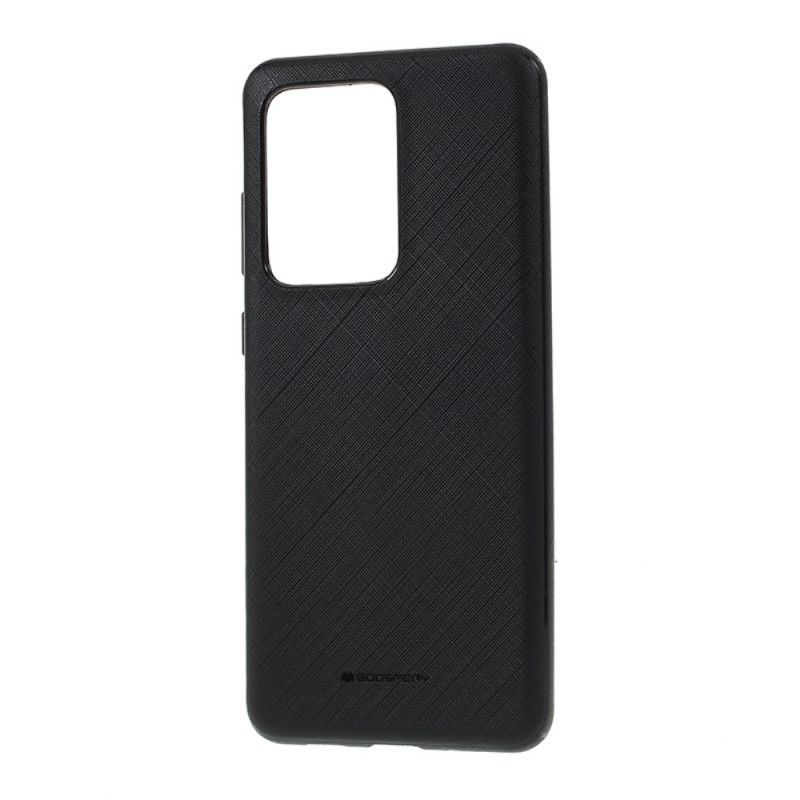 Cover for Samsung Galaxy S20 Ultra Sort Lux Kviksølv Gåsestykke