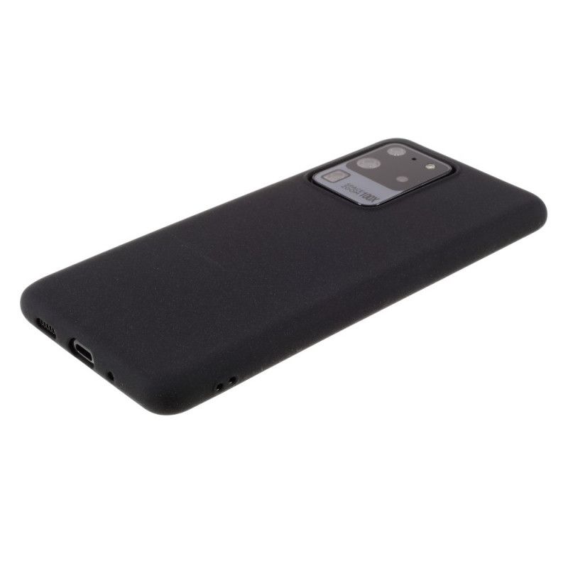 Cover for Samsung Galaxy S20 Ultra Sort Mattsilikone