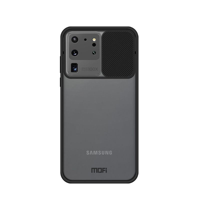 Cover for Samsung Galaxy S20 Ultra Sort Mofi Fotomodul Dæksel