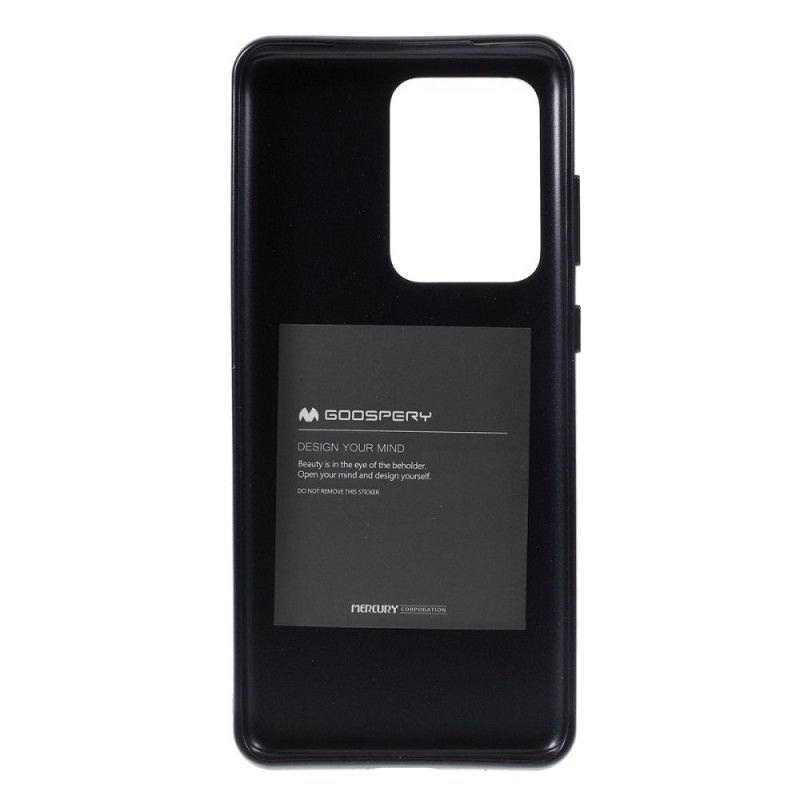 Cover for Samsung Galaxy S20 Ultra Sort Prangende Kviksølv