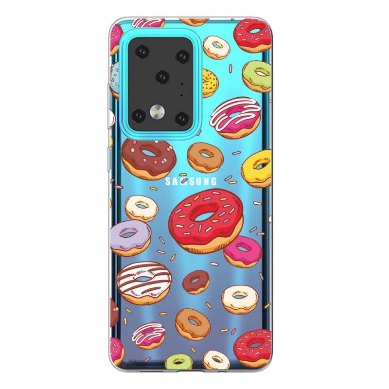 Cover Samsung Galaxy S20 Ultra Kærlighedsdoughnuts Beskyttelse