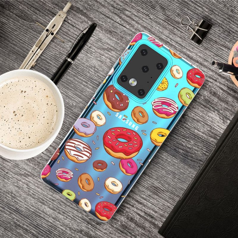 Cover Samsung Galaxy S20 Ultra Kærlighedsdoughnuts Beskyttelse