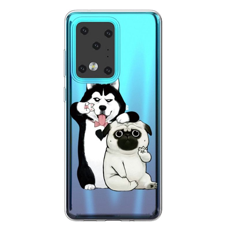 Cover Samsung Galaxy S20 Ultra Sjove Hunde Original