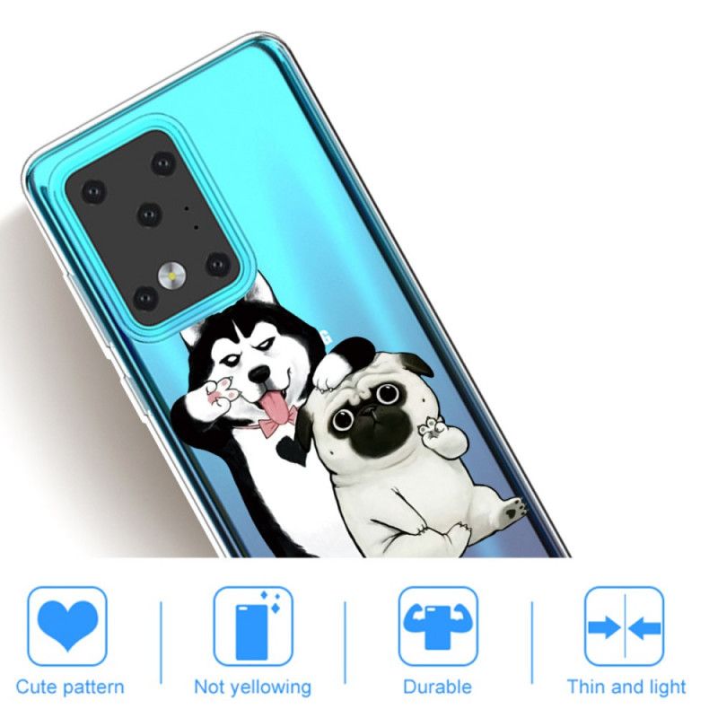 Cover Samsung Galaxy S20 Ultra Sjove Hunde Original