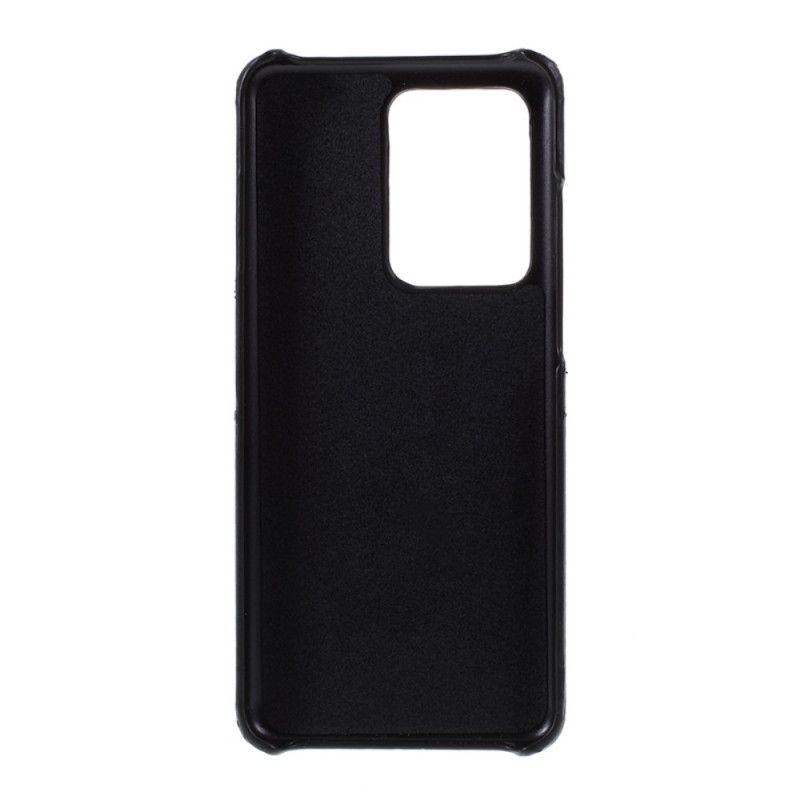 Cover Samsung Galaxy S20 Ultra Sort Dobbelt Kortholder Original