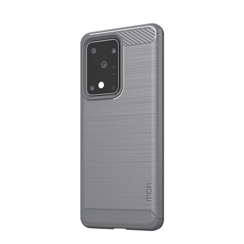 Cover Samsung Galaxy S20 Ultra Sort Mofi Børstet Kulfiber