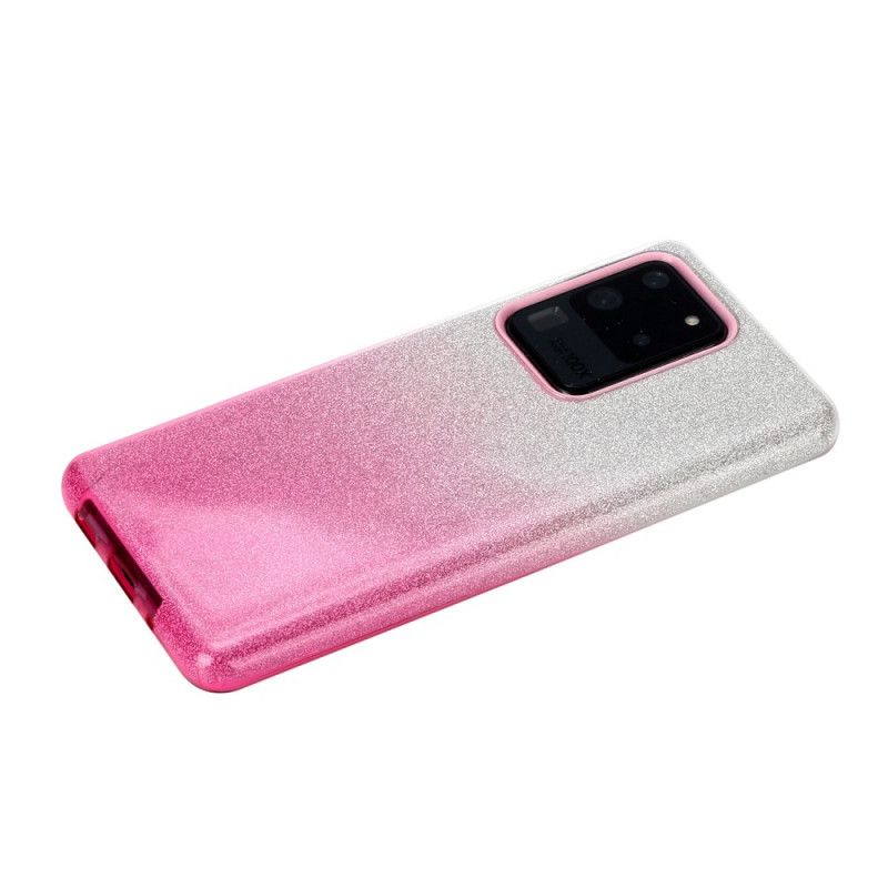 Cover Samsung Galaxy S20 Ultra Sort Prangende Gradientfarve