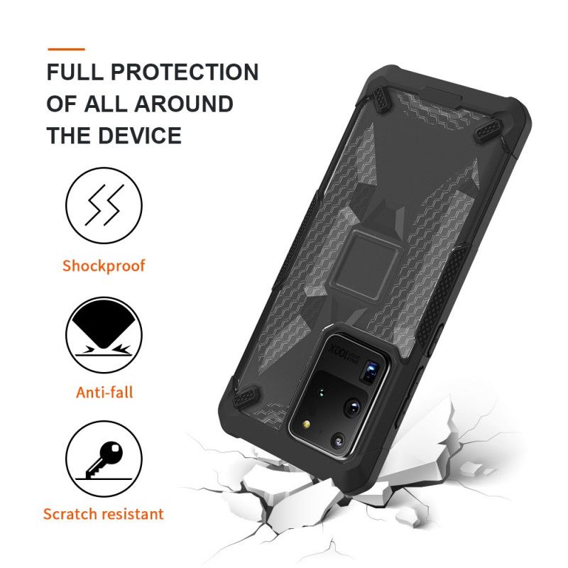 Cover Samsung Galaxy S20 Ultra Sort Robotserie