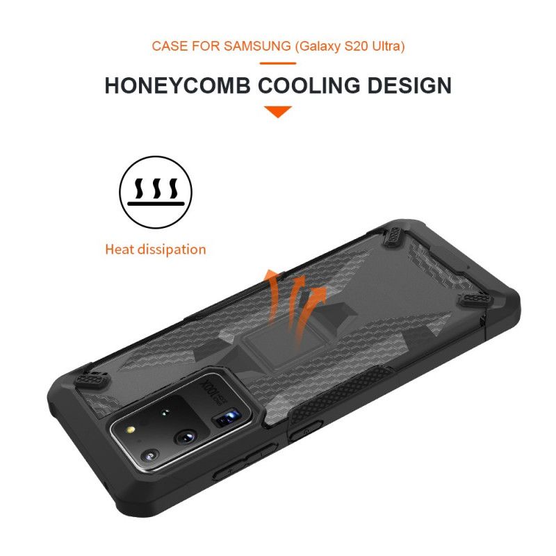 Cover Samsung Galaxy S20 Ultra Sort Robotserie