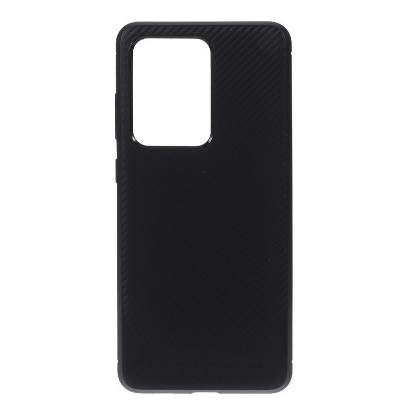 Cover Samsung Galaxy S20 Ultra Sort Skridsikker Kulstofeffekt Beskyttelse