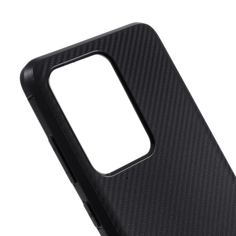 Cover Samsung Galaxy S20 Ultra Sort Skridsikker Kulstofeffekt Beskyttelse