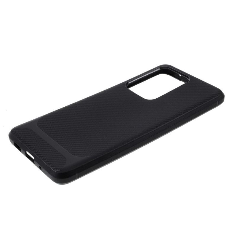 Cover Samsung Galaxy S20 Ultra Sort Skridsikker Kulstofeffekt Beskyttelse