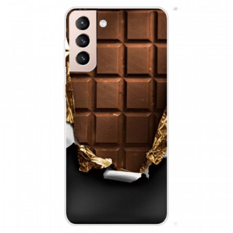 Cover Samsung Galaxy S22 5G Fleksibel Chokolade