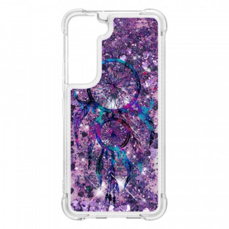 Cover Samsung Galaxy S22 5G Glitter Drømmefanger