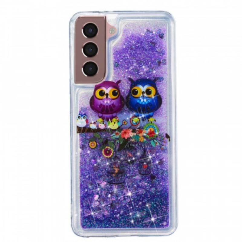 Cover Samsung Galaxy S22 5G Glitterugler