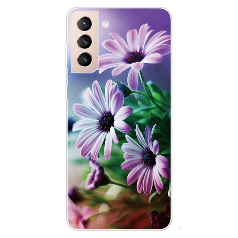 Cover Samsung Galaxy S22 5G Realistiske Blomster