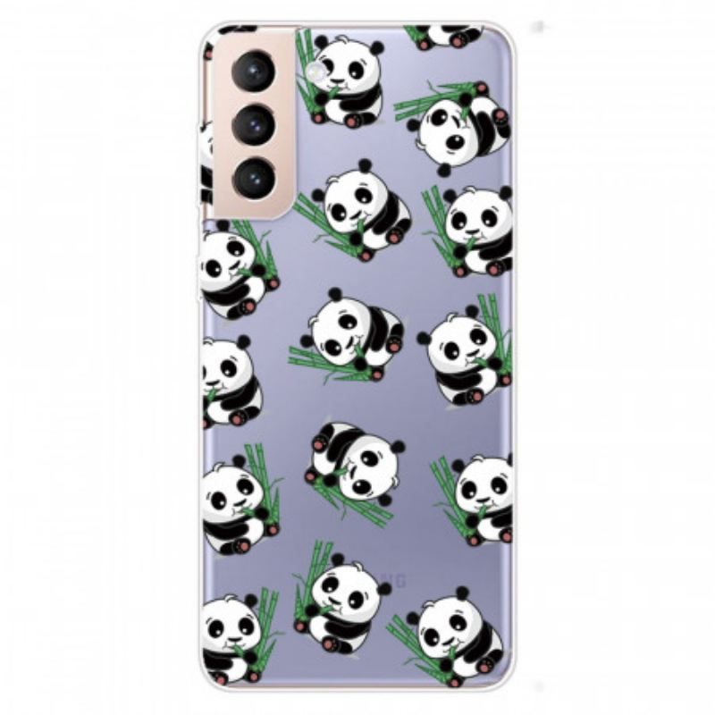 Cover Samsung Galaxy S22 5G Små Pandaer