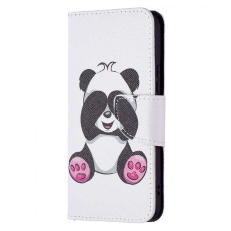 Flip Cover Samsung Galaxy S22 5G Panda Sjov