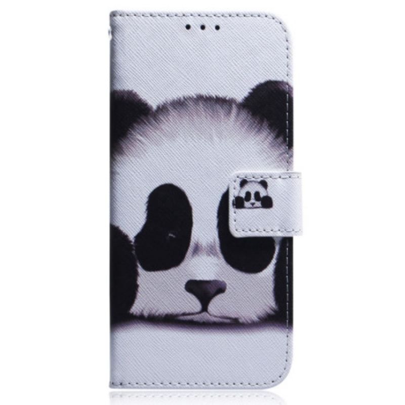 Flip Cover Oppo Reno 8 Lite Panda