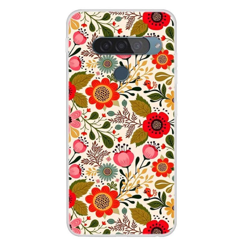 Cover ThinQ LG G8S ThinQ Blomstertæppe