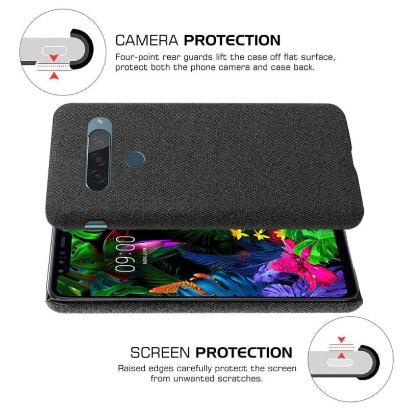 Cover ThinQ LG G8S ThinQ Sort Ksq Stoftekstur