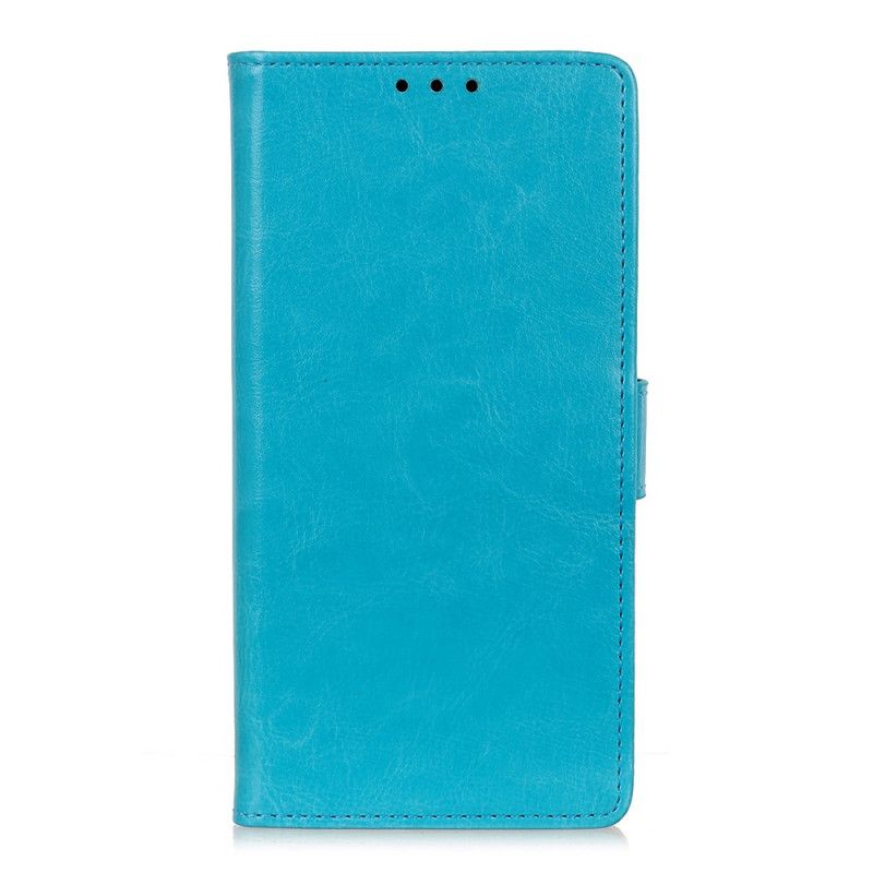 Flip Cover ThinQ LG G8S ThinQ Sort Lys Skinnende Lædereffekt