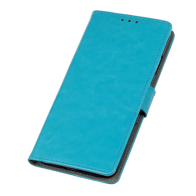 Flip Cover ThinQ LG G8S ThinQ Sort Lys Skinnende Lædereffekt