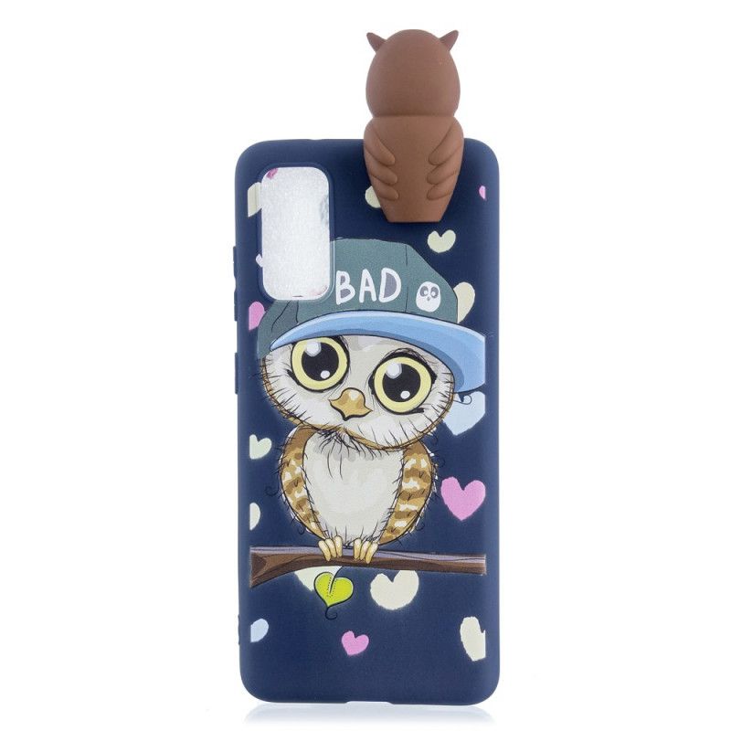 Cover for Samsung Galaxy A71 3D Dårlig Ugle