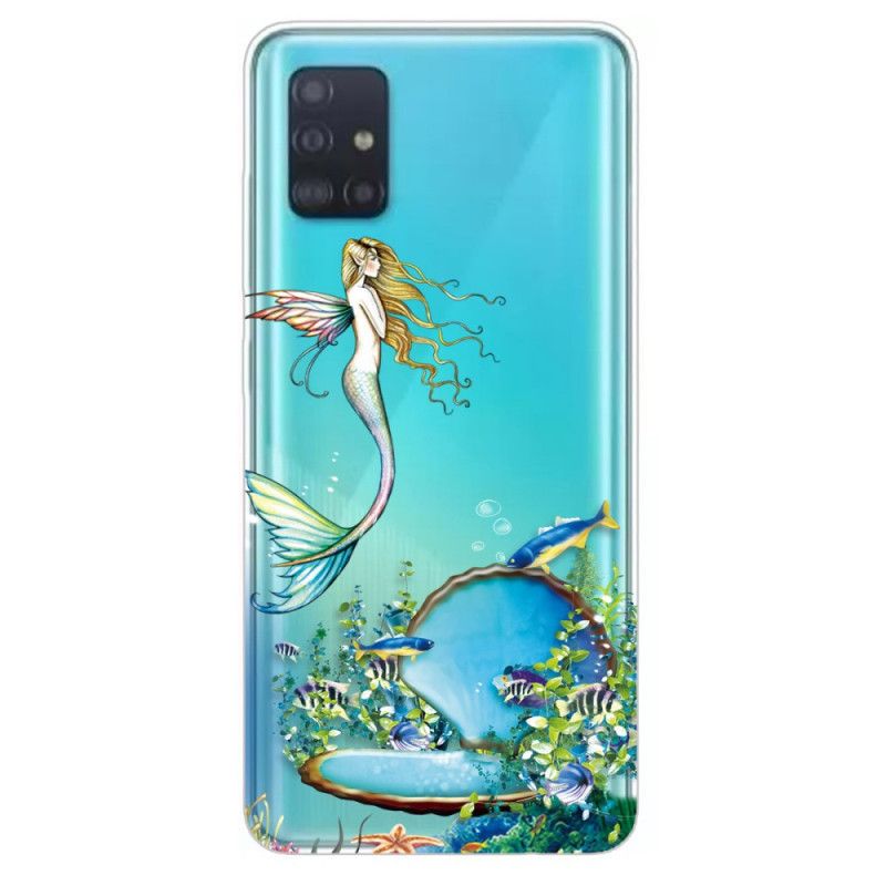 Cover for Samsung Galaxy A71 Blå Sirene