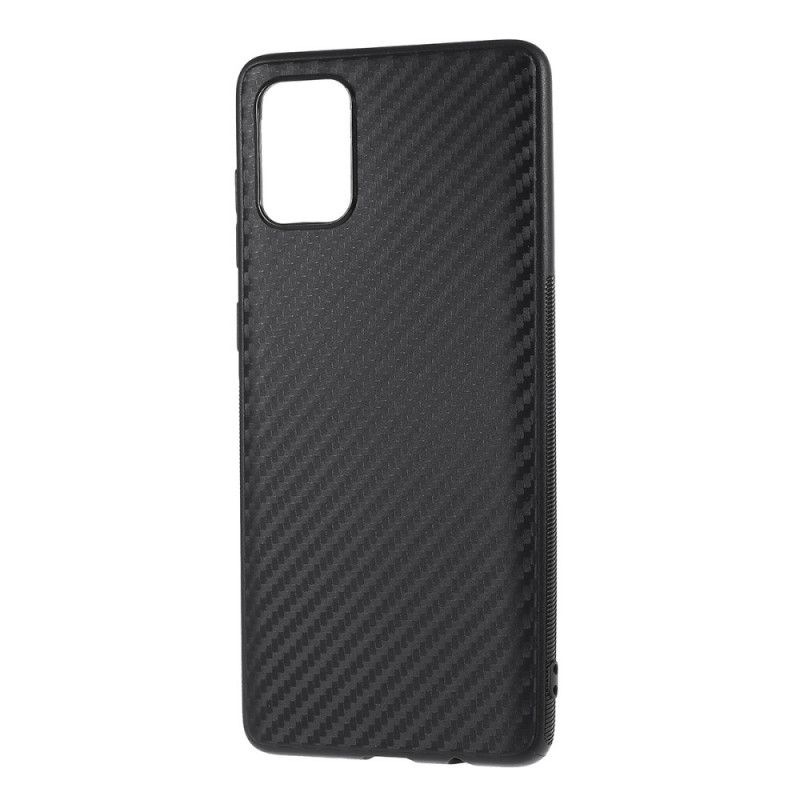 Cover for Samsung Galaxy A71 Kulfibertekstur