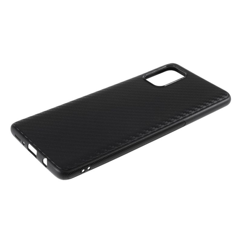 Cover for Samsung Galaxy A71 Kulfibertekstur