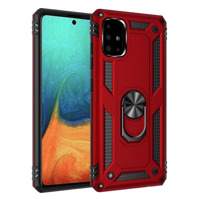 Cover for Samsung Galaxy A71 Rød Hybridring Plus