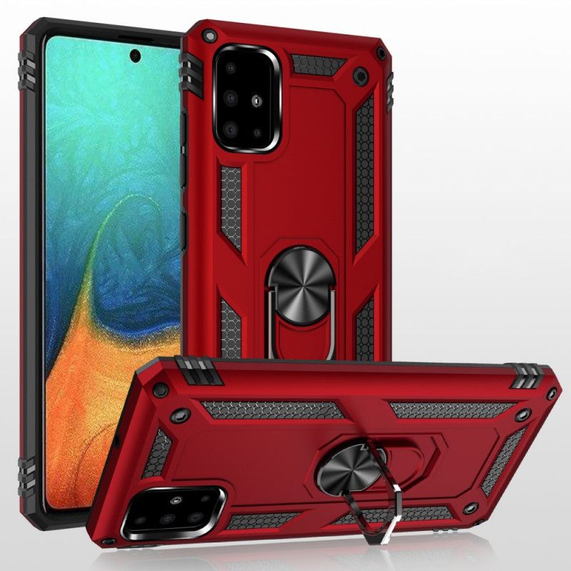 Cover for Samsung Galaxy A71 Rød Hybridring Plus