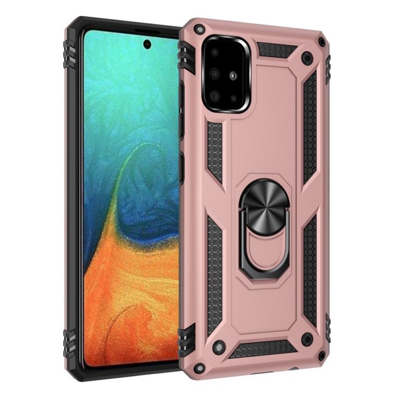 Cover for Samsung Galaxy A71 Rød Hybridring Plus