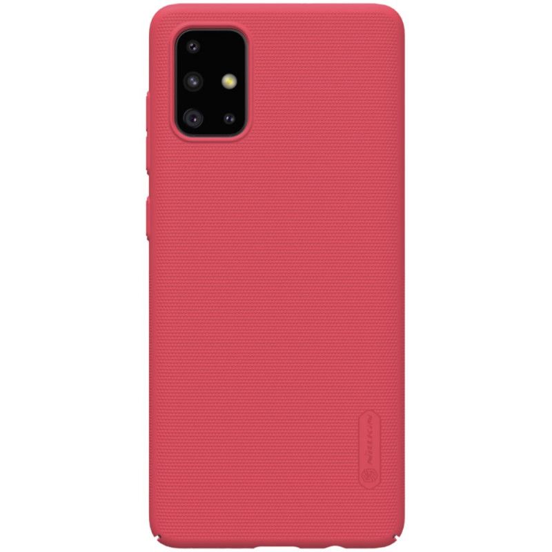 Cover for Samsung Galaxy A71 Sort Stiv Frostet Nillkin