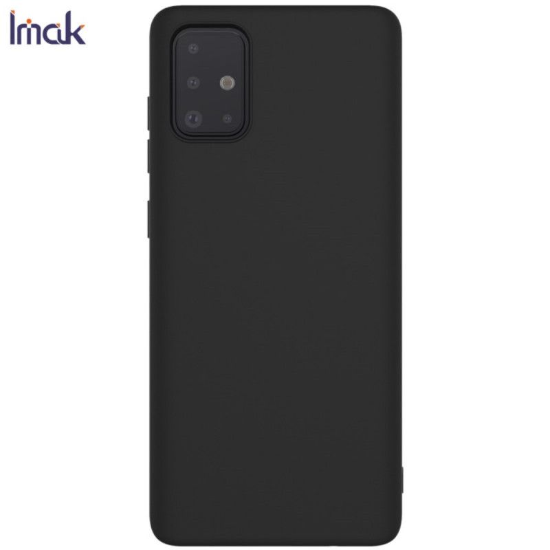 Cover for Samsung Galaxy A71 Sort Uc-1-Serie Silikone Måtter Imak