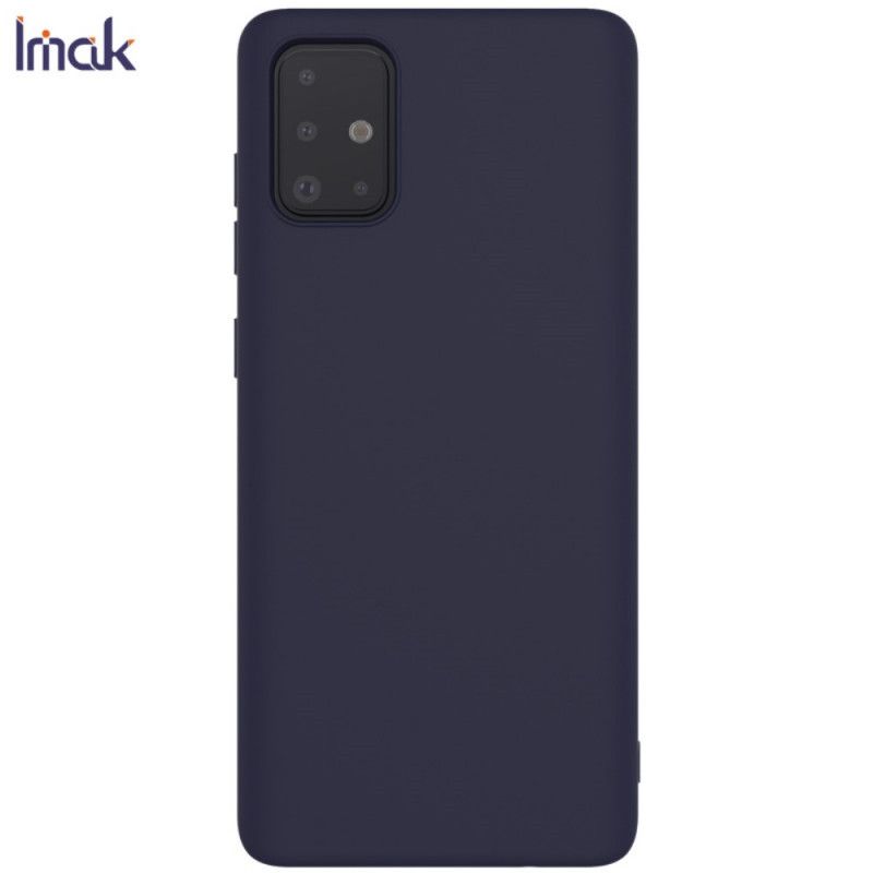 Cover for Samsung Galaxy A71 Sort Uc-1-Serie Silikone Måtter Imak