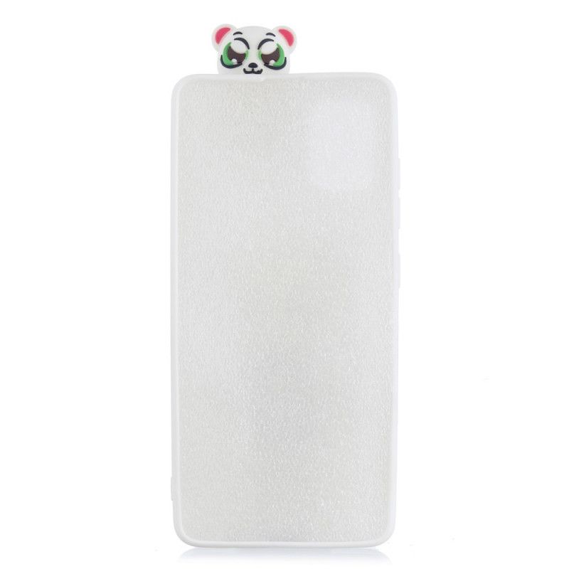 Cover Samsung Galaxy A71 3D Panda Håndfri Support